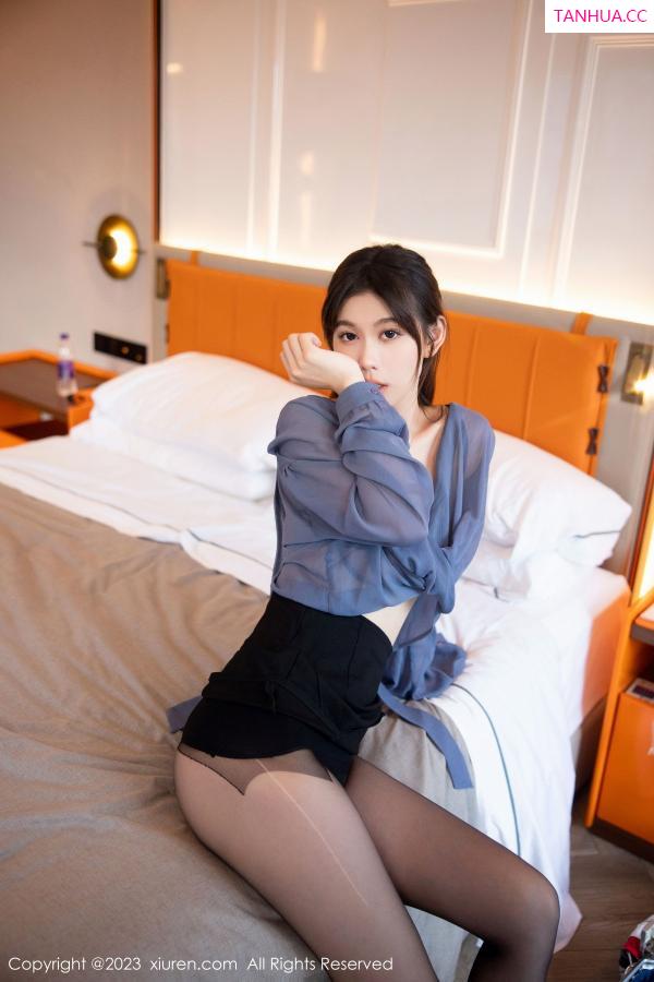 李雅柔  [XiuRen]高清写真图 2023.01.12 No.6122 李雅柔182CM 黑丝美腿第40张图片